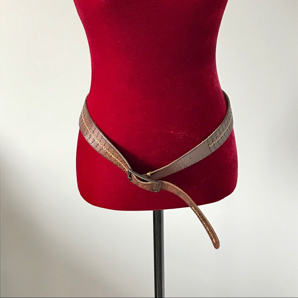 American Eagle Outfitters AEO Leather Belt Sz M